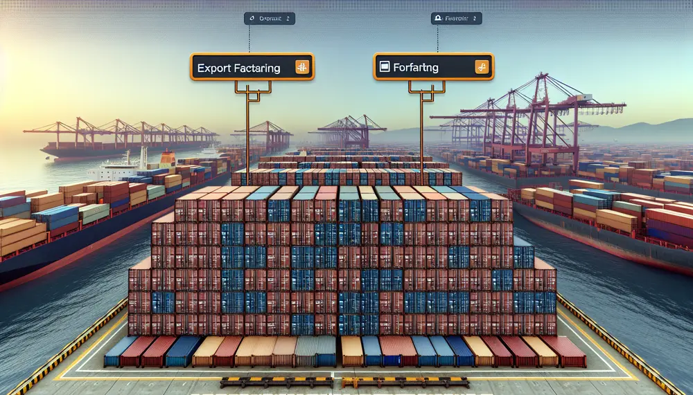 Comparing and Contrasting Export Factoring with Forfaiting